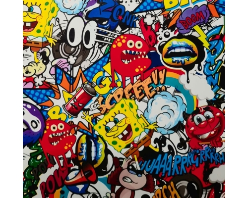 Folia do hydrografiki - Stickerboomb SL011A